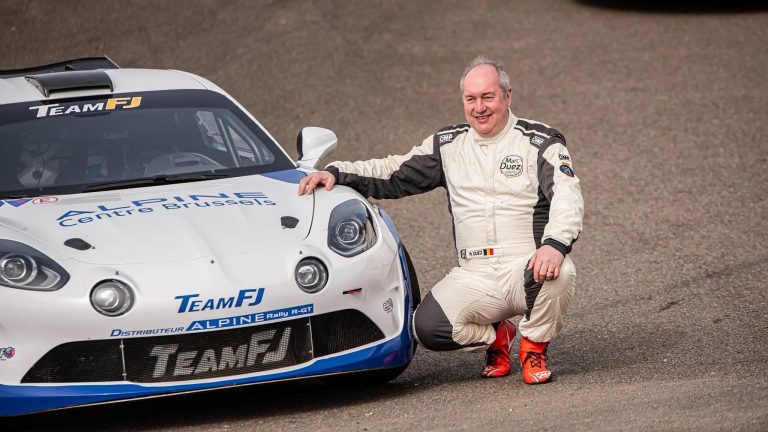 Marc Duez ad Ypres con il team FJ