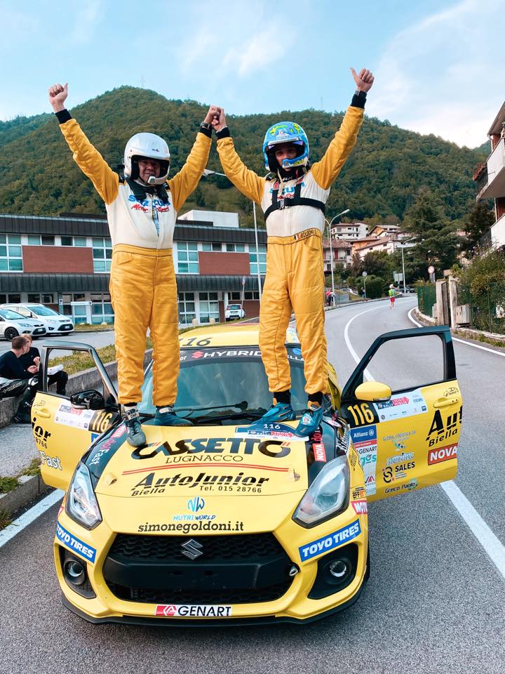 Simone Goldoni vince la Suzuki Rally Cup