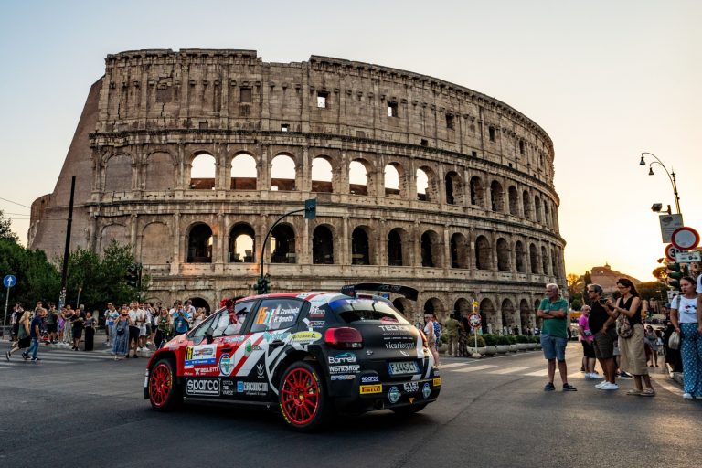 Crugnola-Ometto imperatori al Rally di Roma, è poker nel CIAR