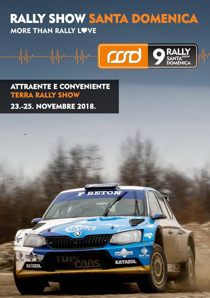 Rally Show Santa Domenica, arrivati a 90 iscritti
