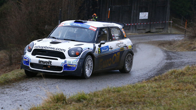 Janner Rallye, Dopo PS16: Pech mantiene il comando portandosi a 13 secondi da Kubica