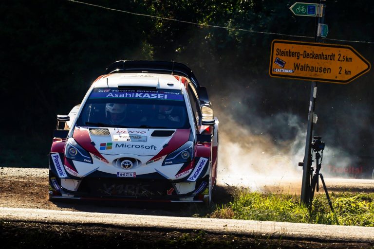WRC – In Germania Tanak leader provvisorio