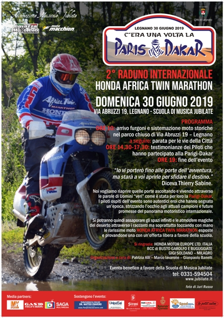 Legnano celebra la Dakar