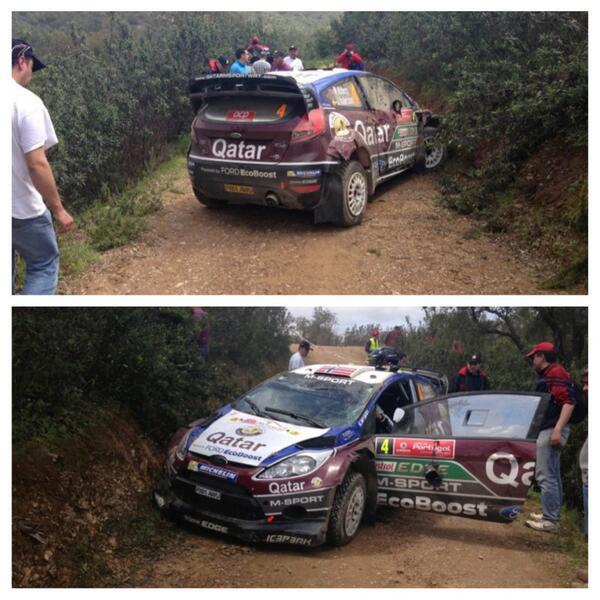 Rally del Portogallo: Ogier al comando dopo le prime 4 speciali