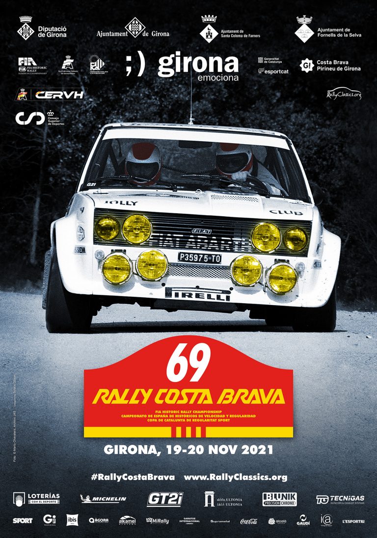Svelato il Rally Costa Brava Storico