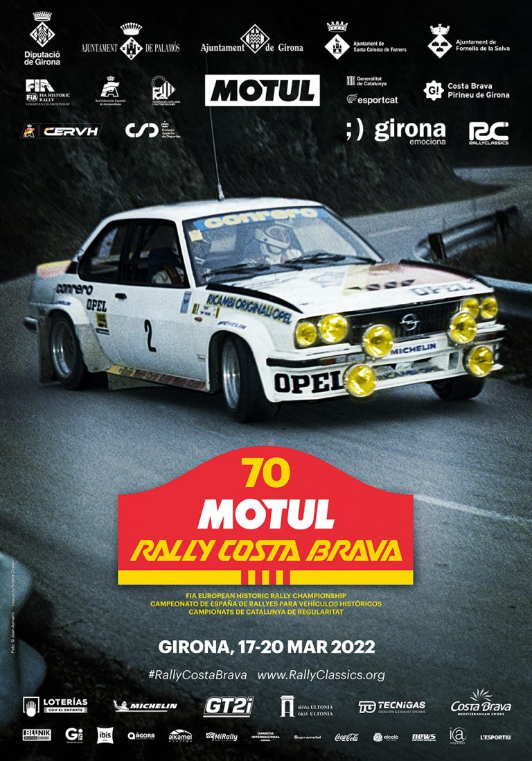 Motul affianca il Rally Costa Brava nella 70° edizione