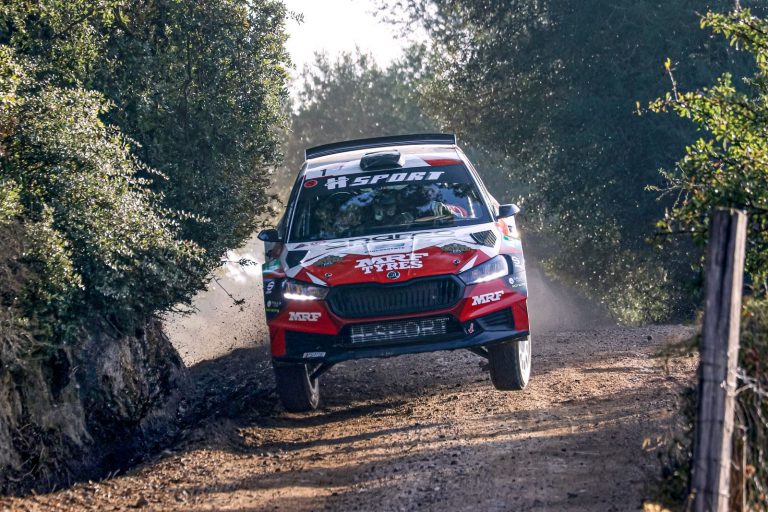 Andreucci-Briani comandano il Rally dei Nuraghi
