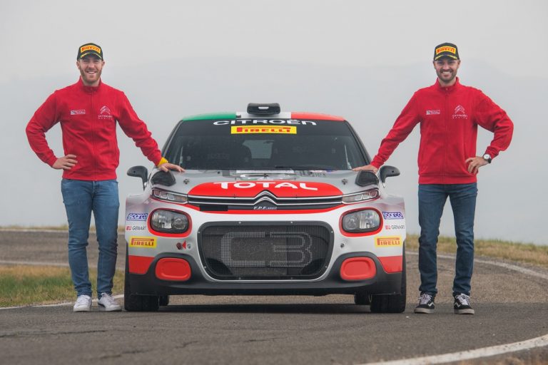 Andrea Crugnola e Pietro Ometto nel CIR con Citroen