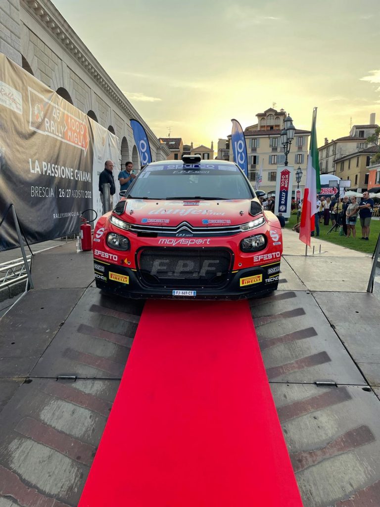 Crugnola-Ometto subito in testa al Rally 1000 Miglia