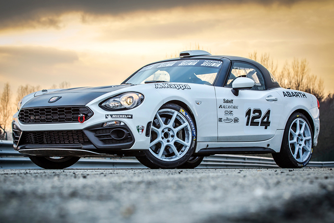 2018: nasce l'”Abarth 124 rally Selenia International Challenge”