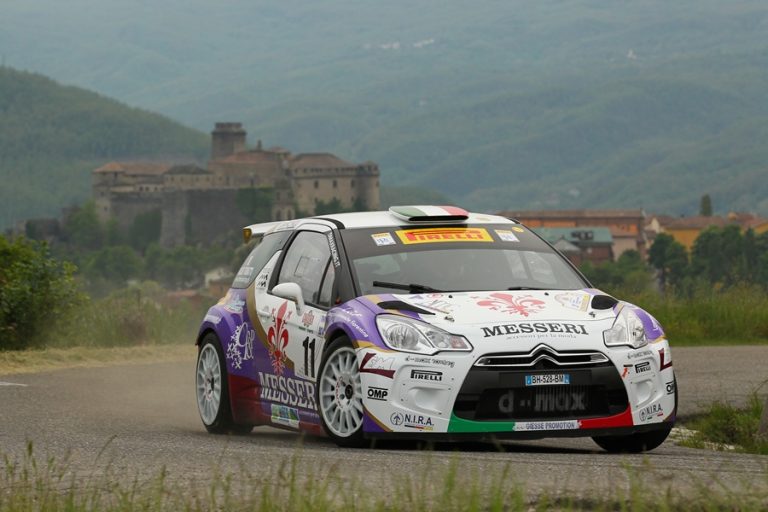 Alessandro Re al Casentino su Citroen DS3 WRC