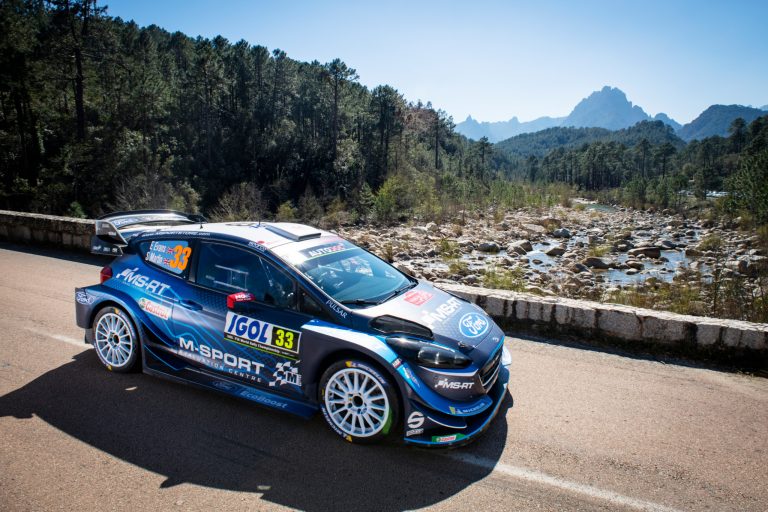 WRC: Elfyn Evans comanda il Tour de Corse