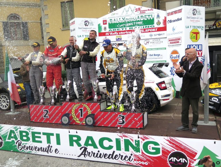 Rally degli Abeti e dell’Abetone a Gasperetti-Ferrari