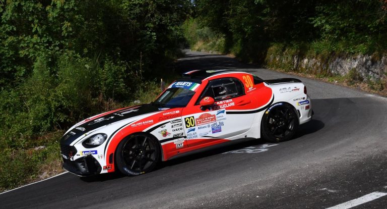 3 Abarth al Rallye du Valais 2018