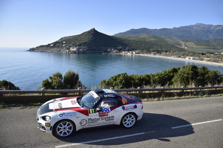 Il pilota Alberto Sassi della Best Racing Team al via al Rally di Montecarlo, prima tappa del WRC2022