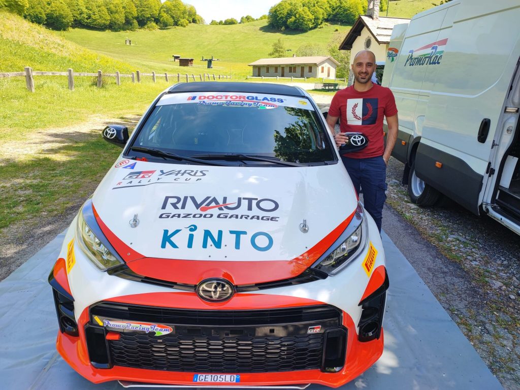 Nucita al Valle Intelvi sulla Yaris Trofeo