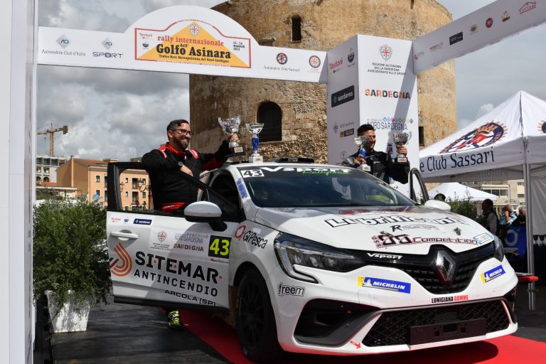 BB Competition “di classe” al Rally Golfo dell’Asinara