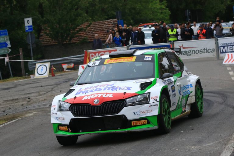 Avbelj:  il pilota sloveno primo nell’International Rally Cup