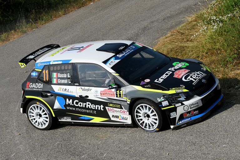 CIR: Basso al comando al Rally di Roma