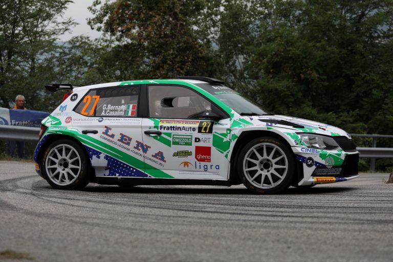 Giorgio Bernardi al Rally di Torino