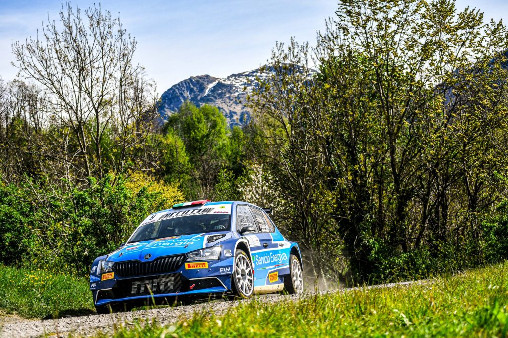 Flavio Brega alla prima chiamata di International Rally Cup