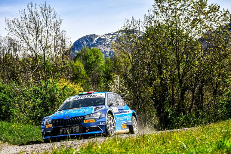 Flavio Brega alla prima chiamata di International Rally Cup