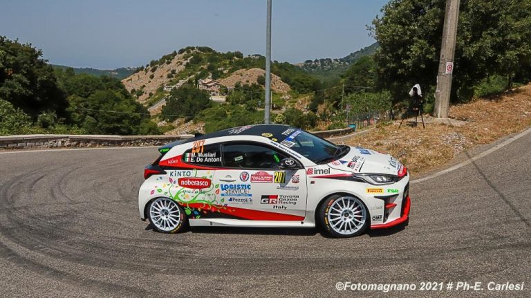 LA RALLY SPORT EVOLUTION COMINCIA CON UN SETTIMO POSTO IL TROFEO GR YARIS RALLY CUP