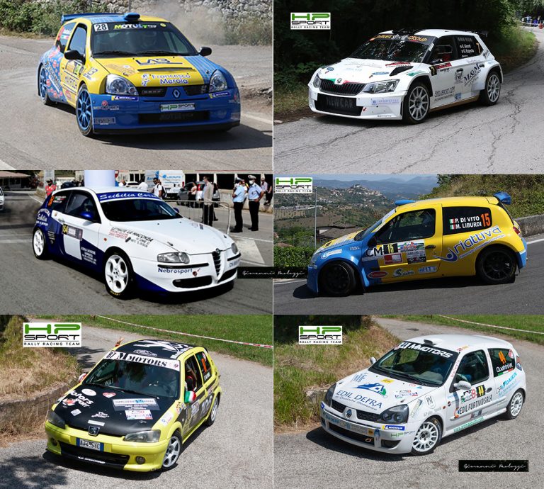 HP SPORT CON SEI EQUIPAGGI AL RALLY CASSINO-PICO