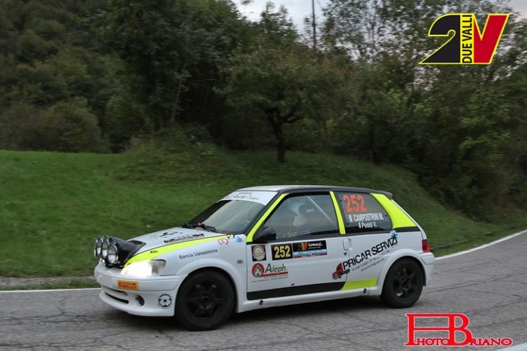 Il Rally del Bardolino sarà la prossima sfida per la scuderia BRT