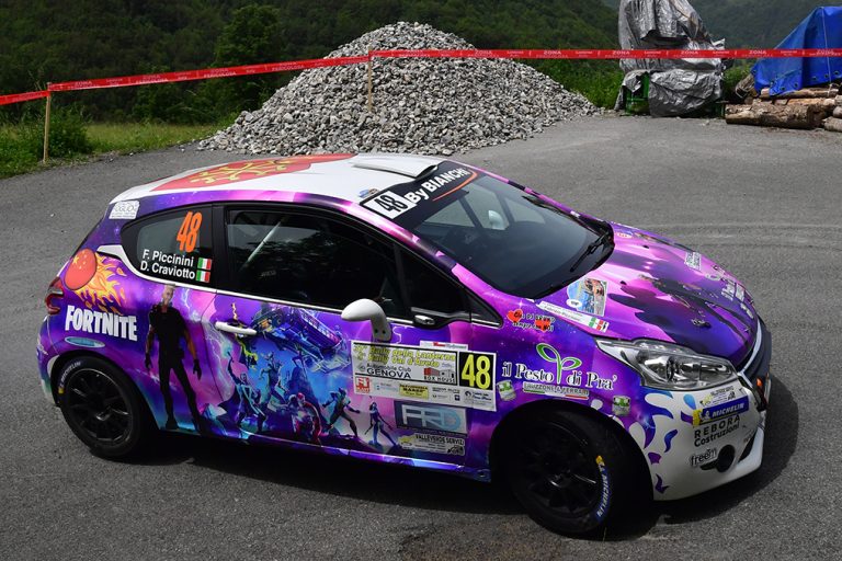 Bene Craviotto al Rally Lanterna