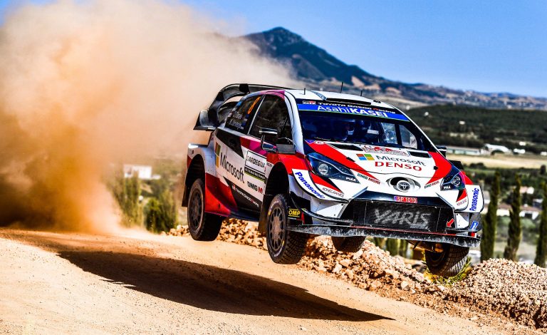 La Toyota speranzosa al Rally d’Italia