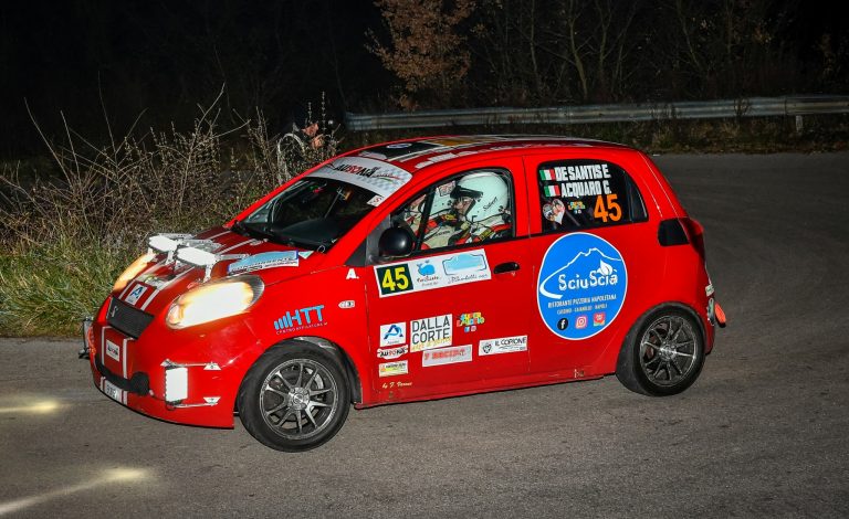 De Santis al via del 7° Rally Terra di Argil