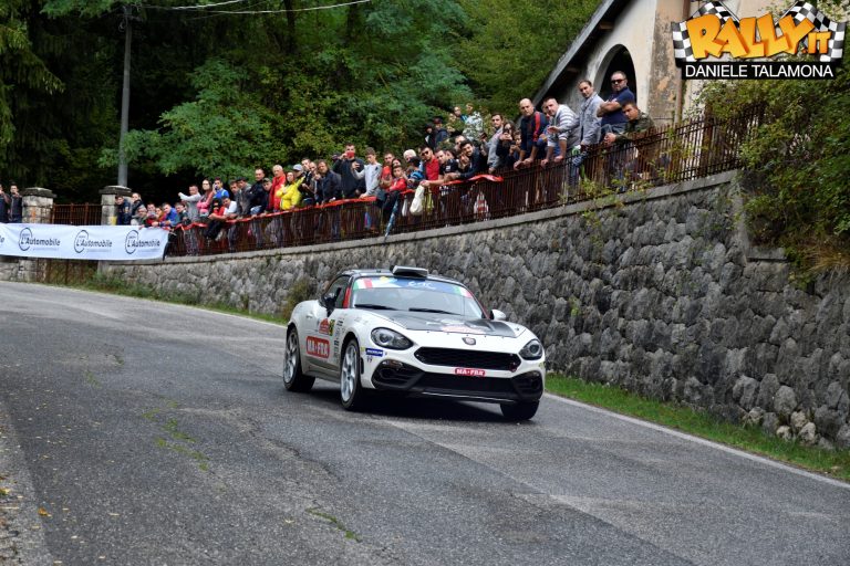 Anche Andrea Nucita su Abarth 124 RGT al Rally Monte-Carlo