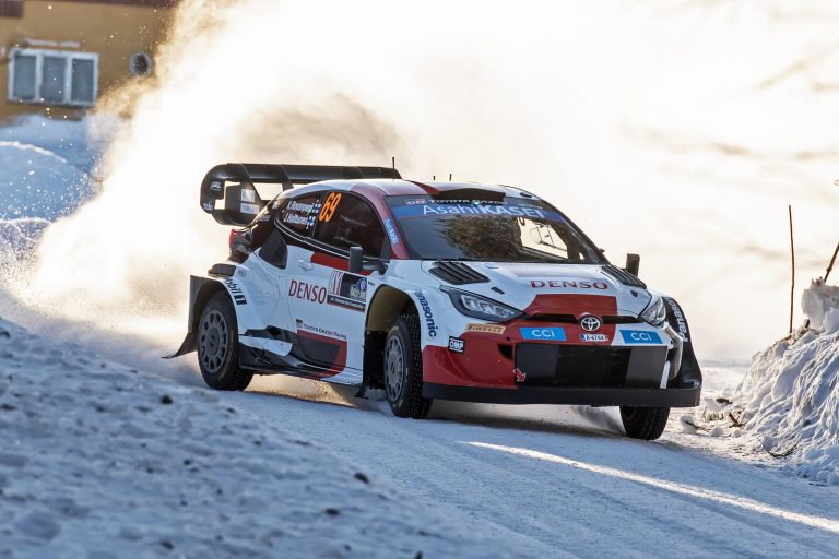 Toyota Gazoo Racing a Rallylegend