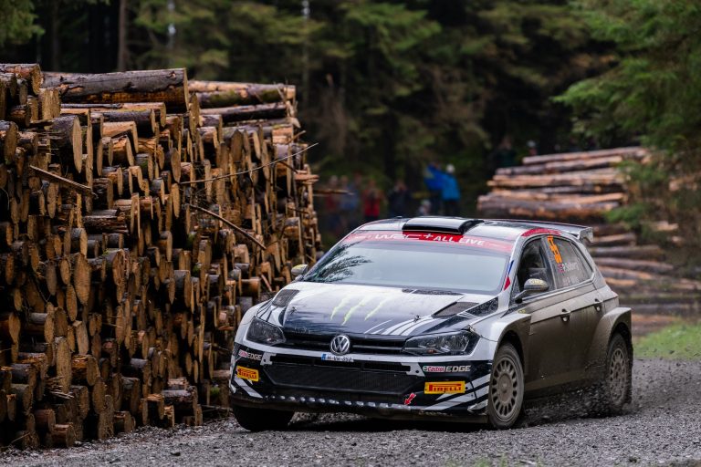 Oliver Solberg al Rally di Roma Capitale