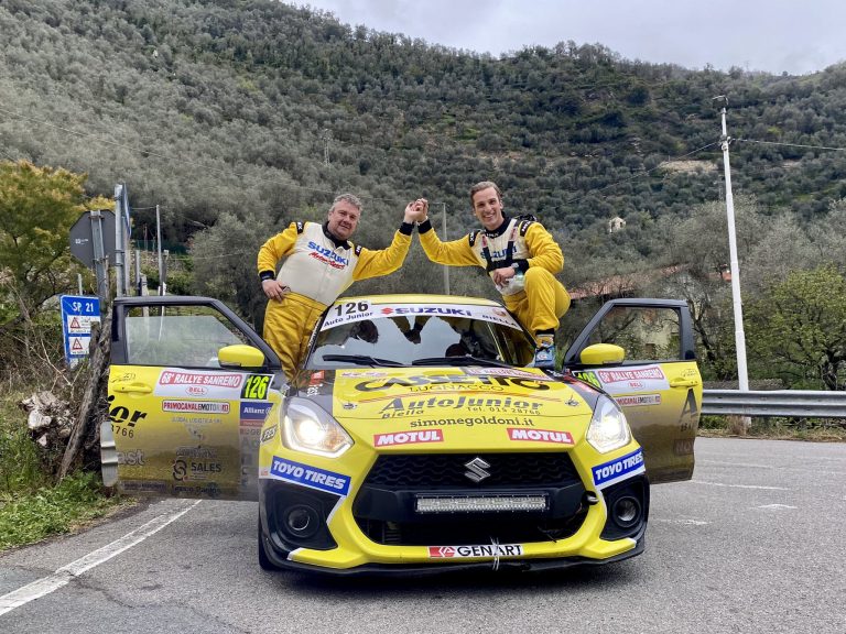 Goldoni e Nussio con soddisfazione al Rallye Sanremo e Palme
