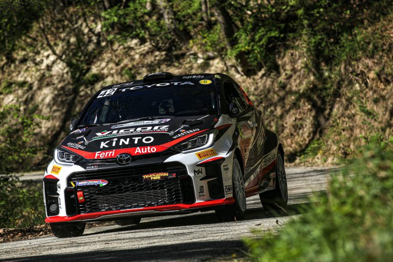 GR Yaris Rally Cup al Rallye Sanremo