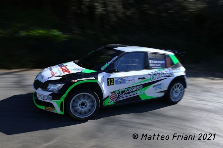 BUON INIZIO DI STAGIONE PER LA SQUADRA CORSE CITTA’ DI PISA AL RALLY DEL CARNERVALE