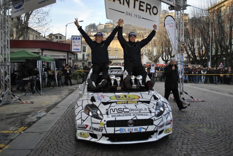 Florean e Chentre al 13° Rally Riviera Ligure
