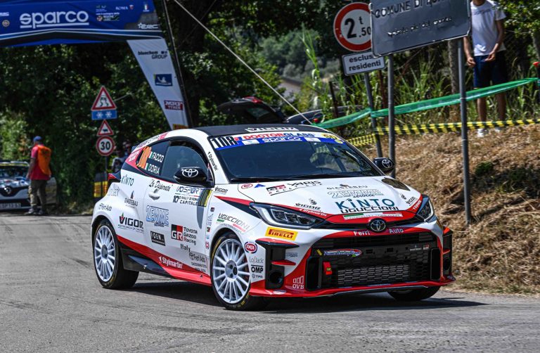 PromoRacingTeam con due vetture nel trofeo GR Yaris Rally Cup al Rally 1000 Miglia