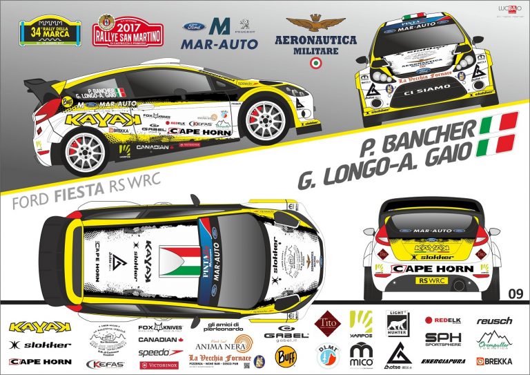 Gonzo e Bancher al 34° Rally della Marca Trevigiana