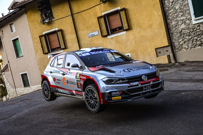 Giacomo Scattolon sfortunato al Rally 1000 Miglia