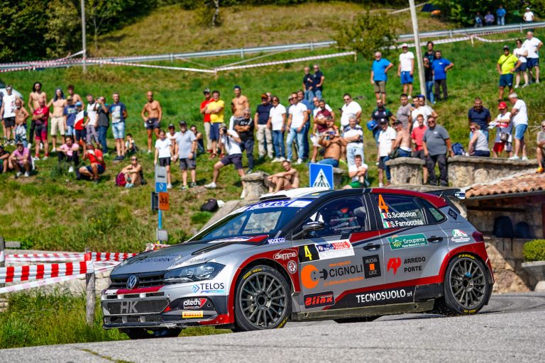 Giacomo Scattolon al “via” del Rally Terra Sarda: obiettivo Finale Nazionale Coppa Italia Rally
