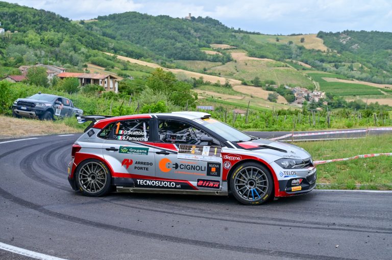 Giacomo Scattolon ed il Campionato Italiano Assoluto Rally