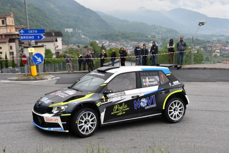 Tris di Bondioni al Camunia Rally