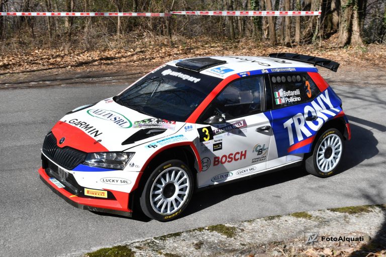 Bottarelli-Pollicino vincono il Camunia Rally