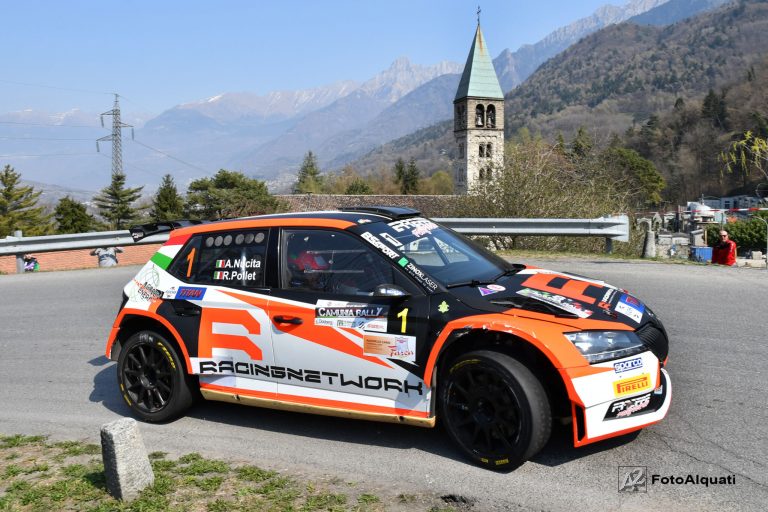 L’8° CAMUNIA RALLY È DI NUCITA E POLLET