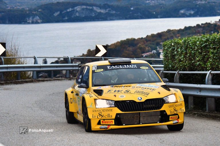 CAFFONI E MINAZZI DOMINANO AL RALLY 2LAGHI