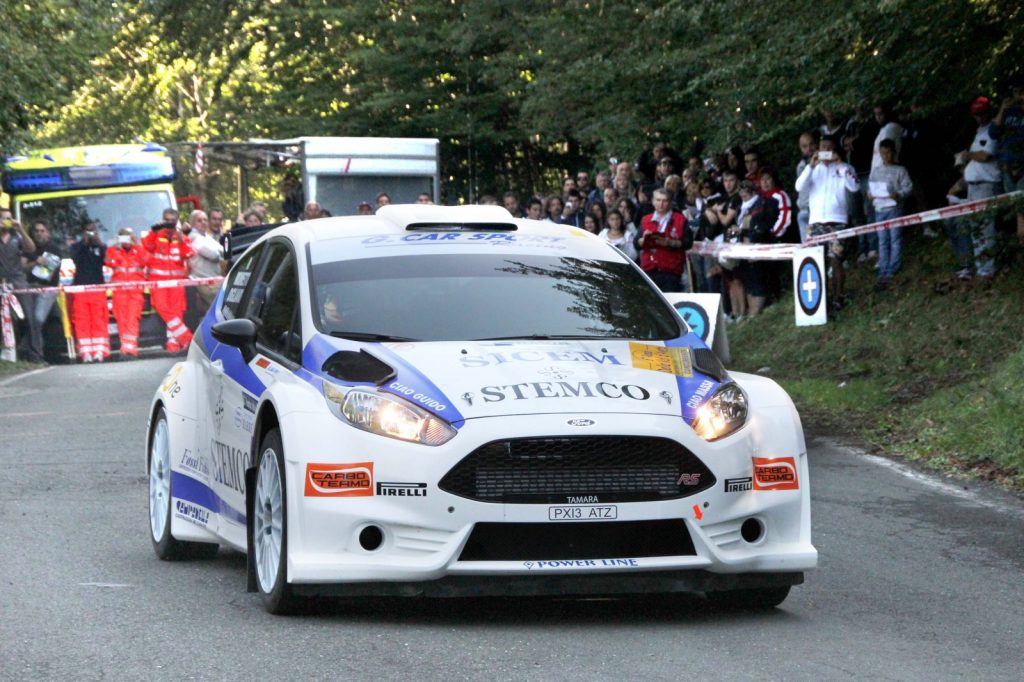 Ogliari sulla Fiesta R5 al Rally Franciacorta