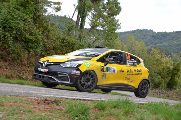 Gasparetti e Ferrari su Clio R3T si aggiudicano il 37° Rally Città di Pistoia